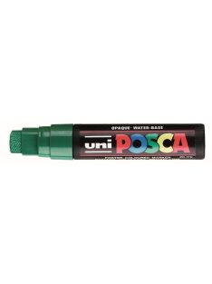Posca filc, 15 mm, vágott, UNI Posca PC-17K - Zöld 06