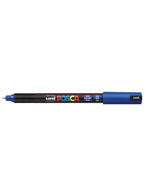 Posca filc, 0,7 mm, UNI Posca PC-1MR - Kék 33
