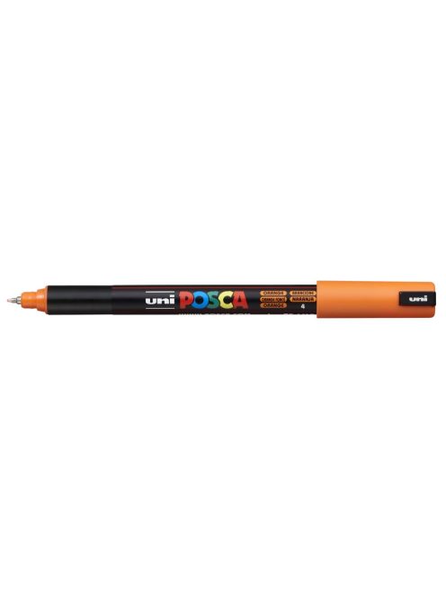 Posca filc, 0,7 mm, UNI Posca PC-1MR - Narancs 04