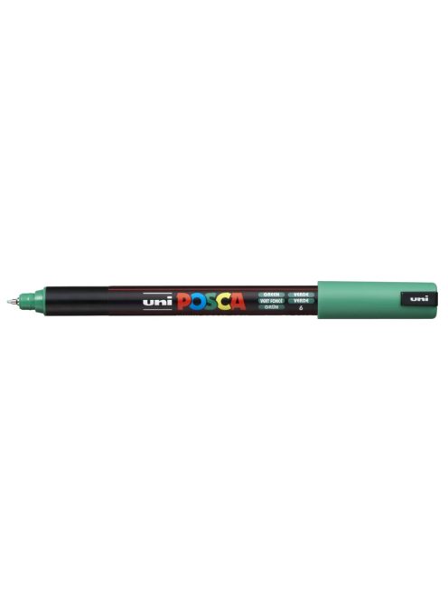 Posca filc, 0,7 mm, UNI Posca PC-1MR, zöld - 06