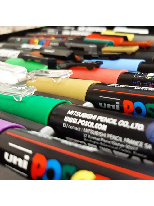 Posca filc készlet - UNI Posca Manga ajándékkészlet, 20 db-os - Manga