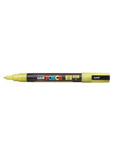   Posca filc, 0,9-1,3 mm, UNI POSCA PC-3ML - Csillámló Sárga L2