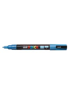   Posca filc, 0,9-1,3 mm, UNI POSCA PC-3ML - Csillámló Világoskék L8