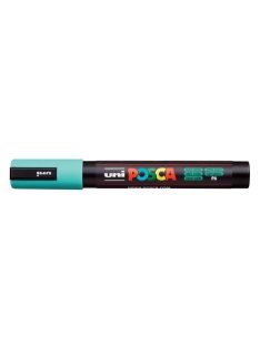 Posca filc, 1,8-2,5 mm, UNI POSCA PC-5M - Tengerzöld P6