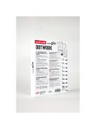 Tűfilc készlet - UNI PIN Dotworking 9 db-os készlet, Útmutatóval - fekete tűfilcek