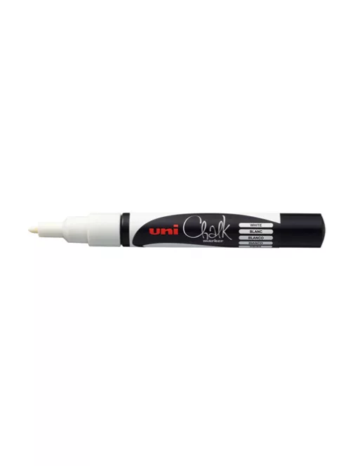UNI Chalk Folyékony Krétamarker, 0,9-1,3 mm - Fehér