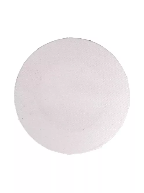 Keretre feszített, alapozott festővászon - Mona Lisa - Kör Alakú - 40 cm Fehér