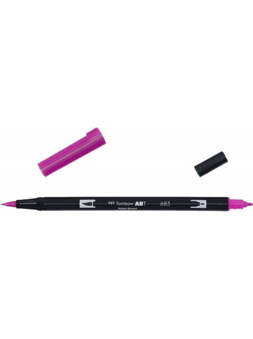 Tombow ABT Dual Brush Pen - szín: 685 (Deep Magenta)