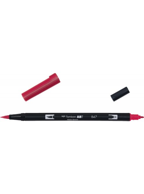 Tombow ABT Dual Brush Pen - szín: 847 (Crimson)