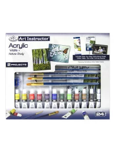 Nagy művészeti oktató készlet - Akrilfestés