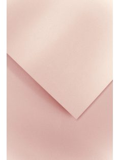   Metálfényű karton 220gr - Kétoldalas, A4 - Púderrózsaszín