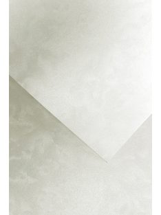   Domborított karton - Felhő mintás karton, 220gr, A4, 1 lap - Fehér színű