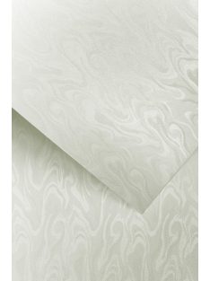   Domborított karton - Hullámvonal mintás karton, 220gr, A4, 1 lap - Fehér színű