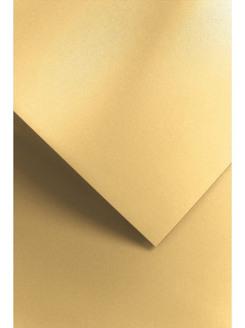 Metálfényű karton 250 gr - Kétoldalas, A4 - Arany