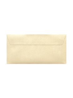 Galaxis Metálfényű enyhén texturált DL boríték - 22x11 cm - Krém színű