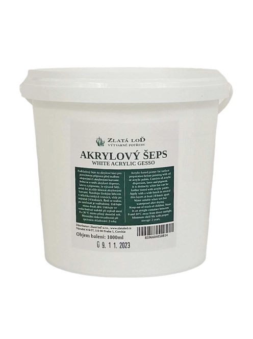 Akril festék Zlatá loï 1000ml / 1200g