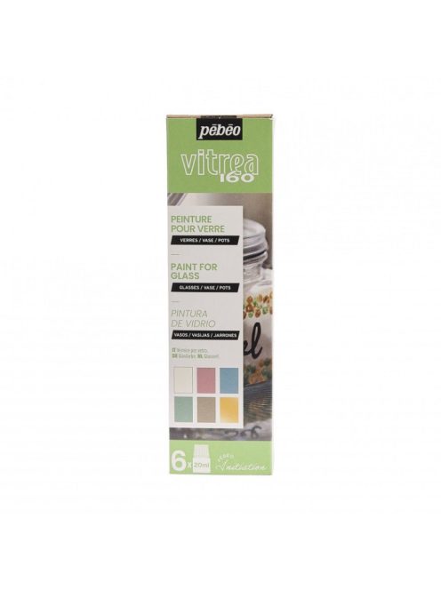 Vitrea üvegfesték készlet 6x20ml