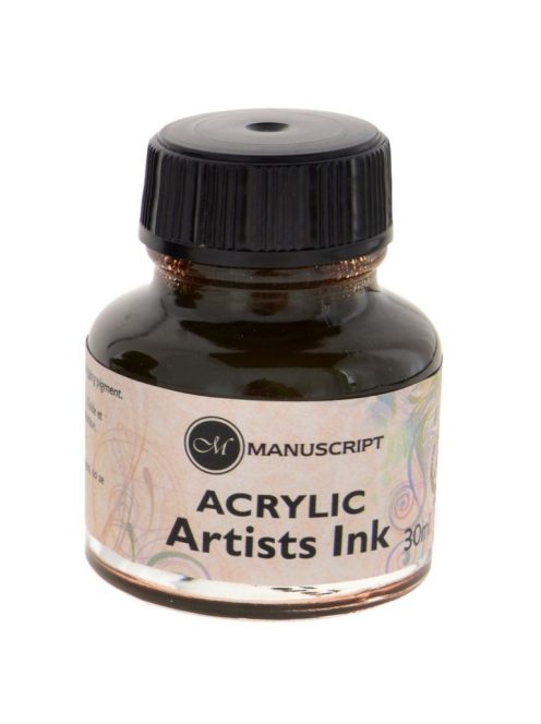Kalligráfiai tinta Manuscript 30ml – szépia