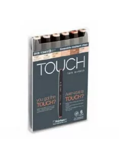 TOUCH Twin Marker 6 pcs, skin tones B