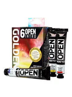 Acrylic paint set Golden Open Intro set 6x22ml