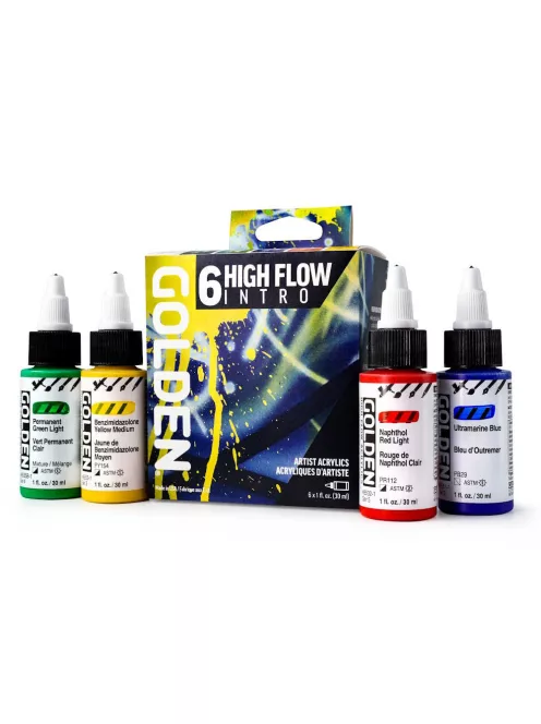 Színkészlet Golden High Flow Intro set 6x30ml