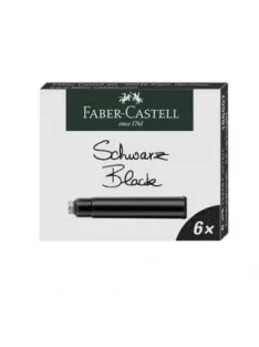 Tintapatronok fekete Faber-Castell