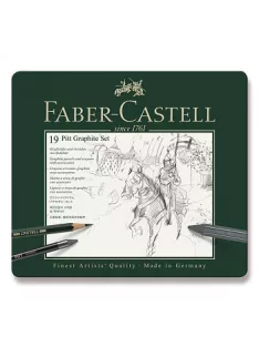 Rajzkészlet Faber-Castell Pitt 19 db