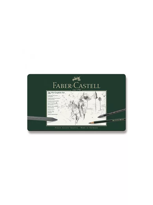Rajzkészlet Faber-Castell Pitt 26 db