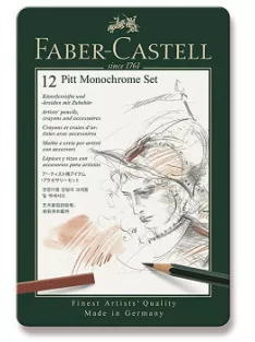 Rajzkészlet Faber-Castell Pitt 12 db