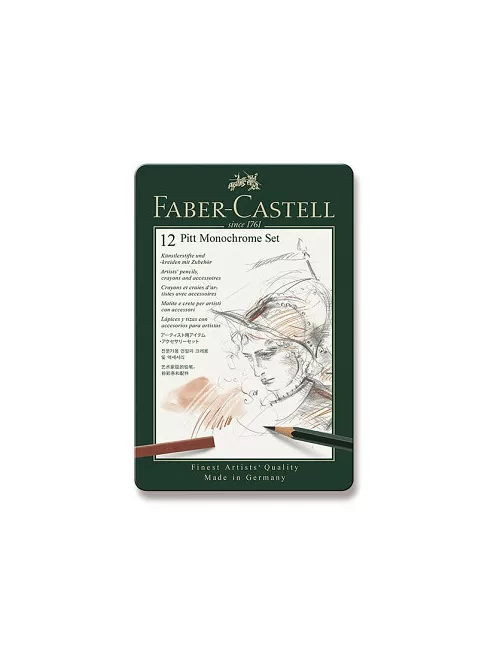Rajzkészlet Faber-Castell Pitt 12 db
