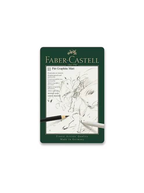 Rajzkészlet Faber-Castell Graphite Matt 11 db