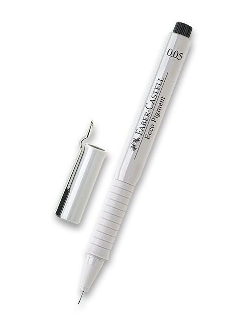 Jelölő Faber-Castell Ecco pigment fekete - 0.05mm