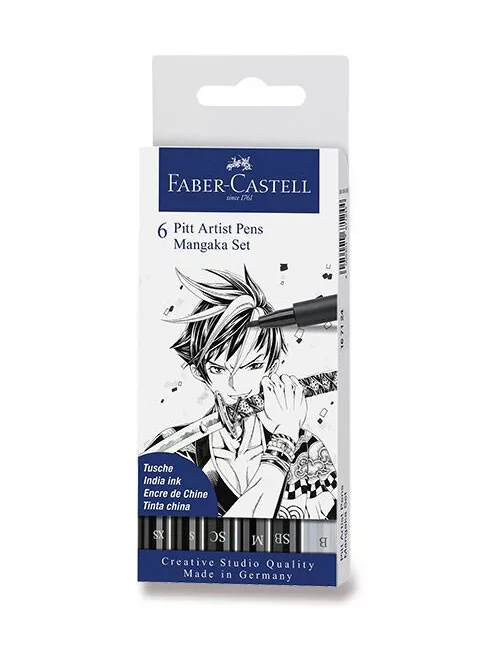 Jelölő készlet Faber-Castell 6 db – Manga