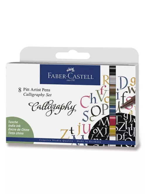 Set of markers Faber-Castell 8 pcs Calligraphy