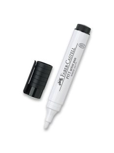 Wide marker fehér Faber-Castell