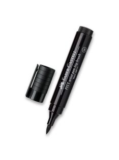 Wide marker Faber-Castell fekete