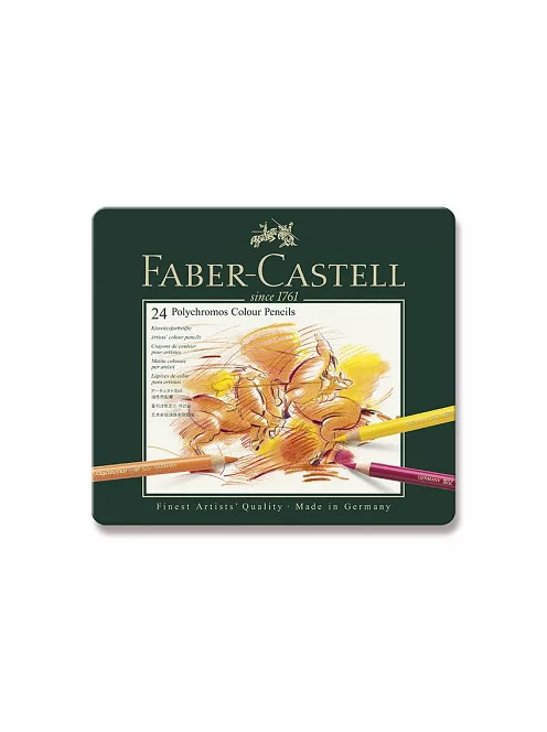 Coloured pencils Polychromos 24 pcs Faber-Castell