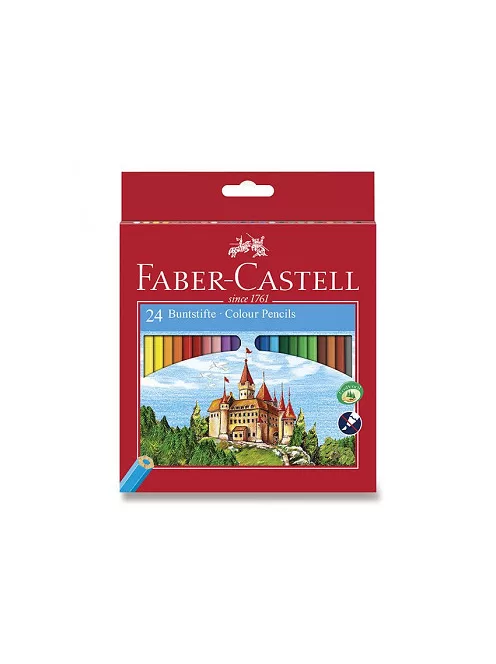 Coloured pencils Faber-Castell 24 colors