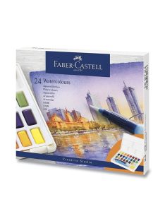 Faber Castell watercolor paints with a palette of 24 pcs