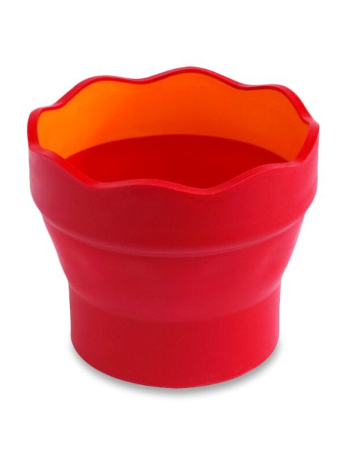 Folding water cup Faber-Castell raspberry