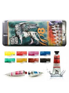 Renesans Intense Water akvarellfesték készlet 8x15ml