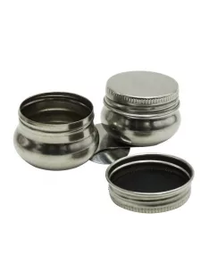 Olaj edényke fém dupla