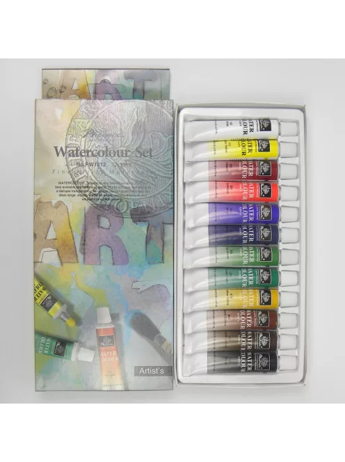 Akvarell művészfesték készlet 12x12ml Phoenix