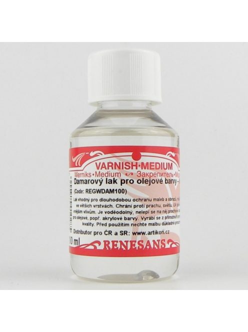 Damar lakk szatén anti UV Renesans 100ml