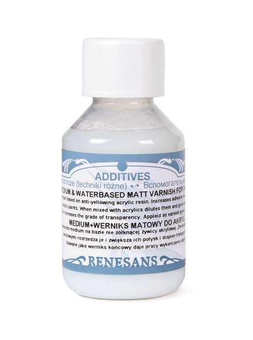 Renesans közepes és matt akril lakk 100ml