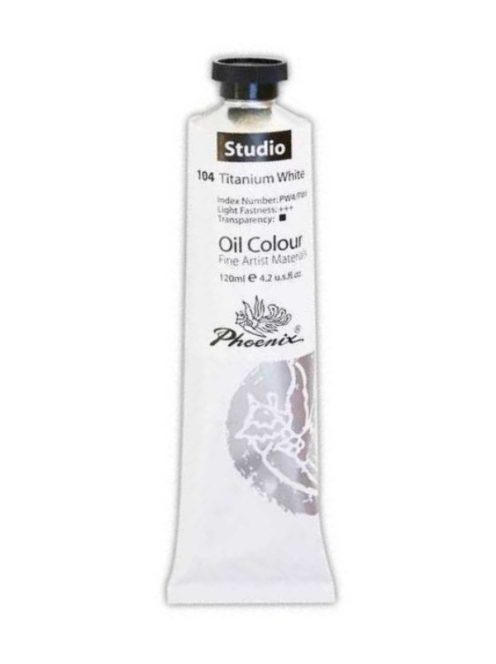 Phoenix olajfesték 120ml – 104 Titánfehér