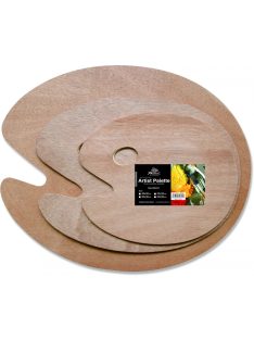 Ovális fa raklap 40x50cm/5mm