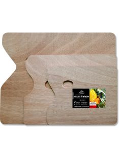 Téglalap alakú fa raklap 40x50cm/5mm