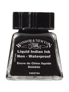 Winsor&Newton tinta 14ml - 754 Folyékony indiai tinta