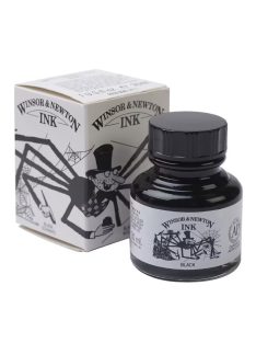 Winsor Newton tinta 30ml – 030 fekete